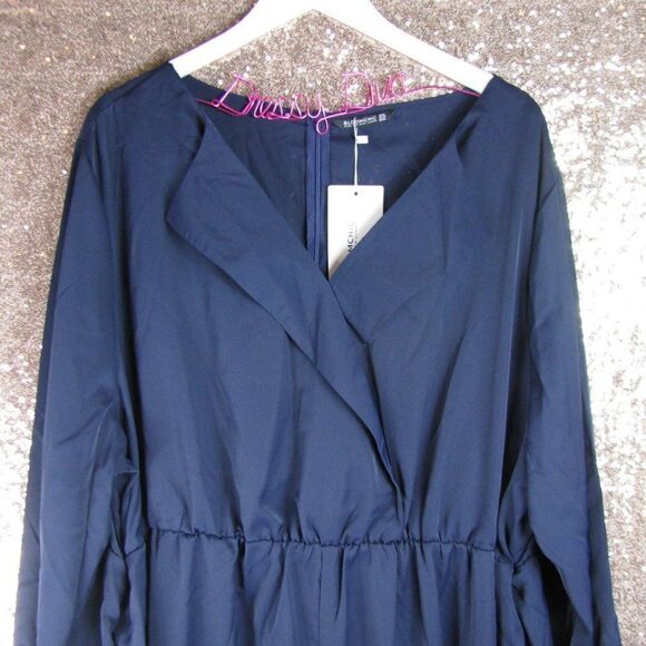 NWT BloomChic navy jumpsuit 26/4X - Picture 7 of 14